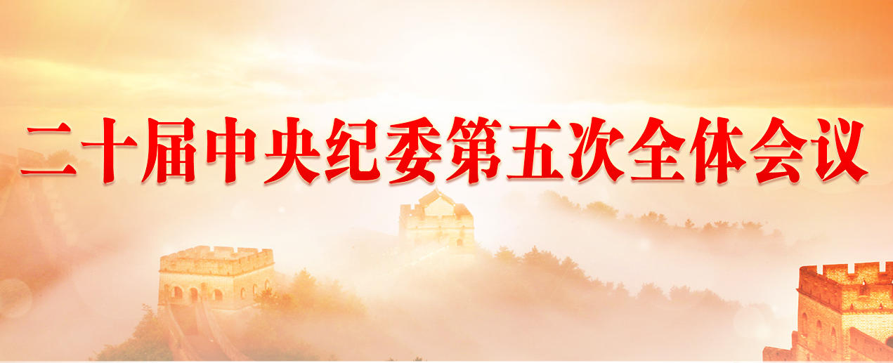 二十届中央纪委第五次全体会议